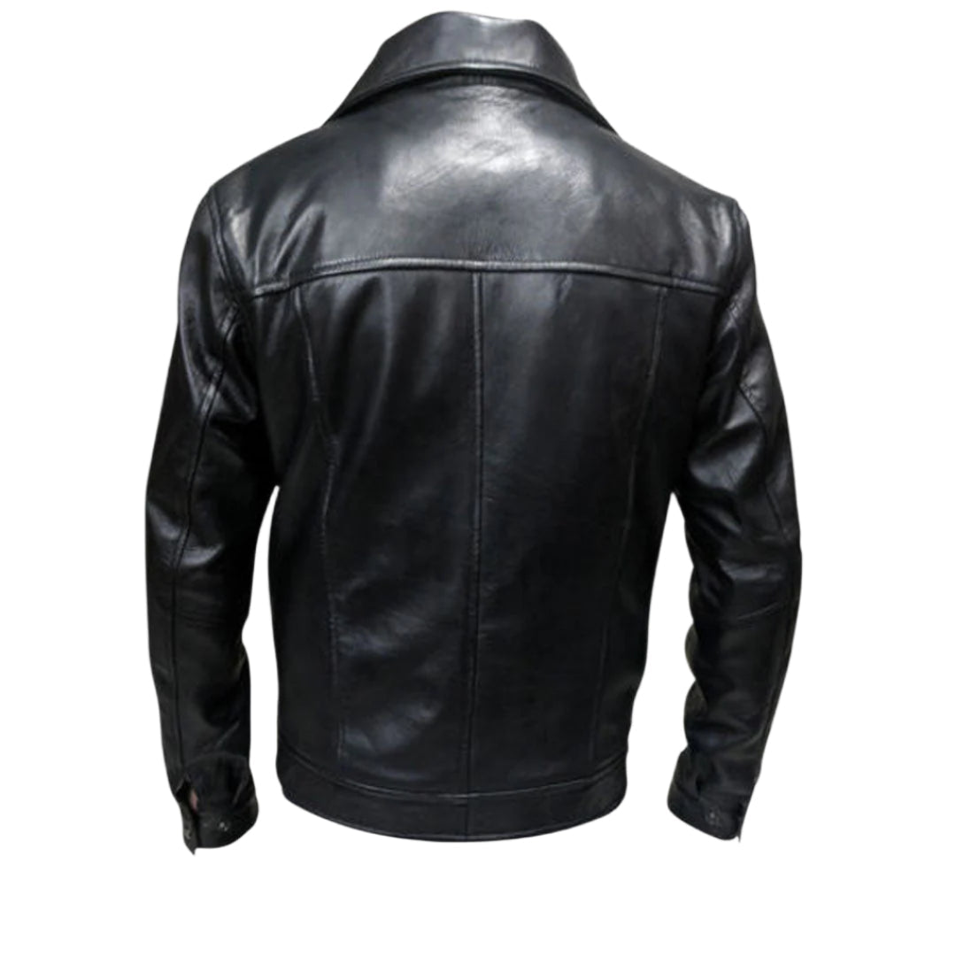 Elvis Presley Style Lamb Leather Jacket – King of Rock Replica