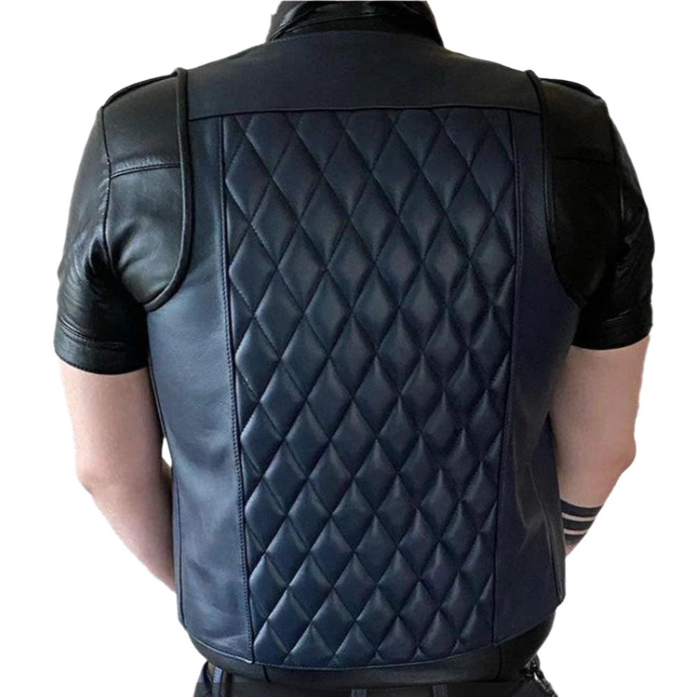 Quilted Bartender Vest