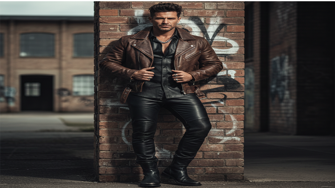 Men’s Leather Fashion: Jackets, Shirts, Pants, Chaps & Shorts ?