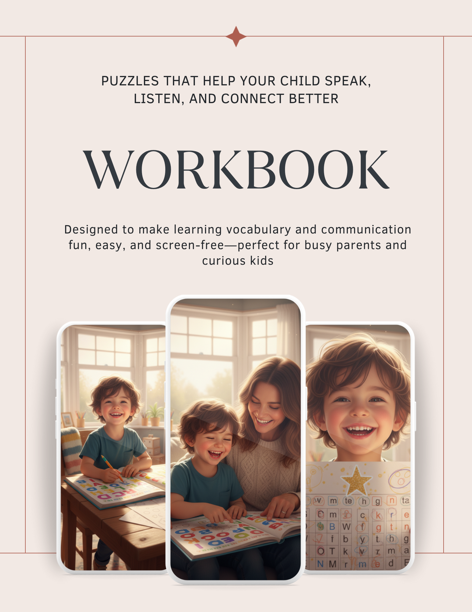 Word Puzzles Workbook – Communication Skills, Ages 8-12