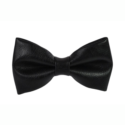 Men’s 100% Natural Sheep High Quality Leather Men’s Lamb Leather Bow Tie – 100% Natural                           Sheep Leather, Handcrafted Elegance