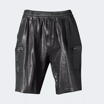 Men's Real Lamb Leather Shorts/Sports Shorts/ Casual Wear