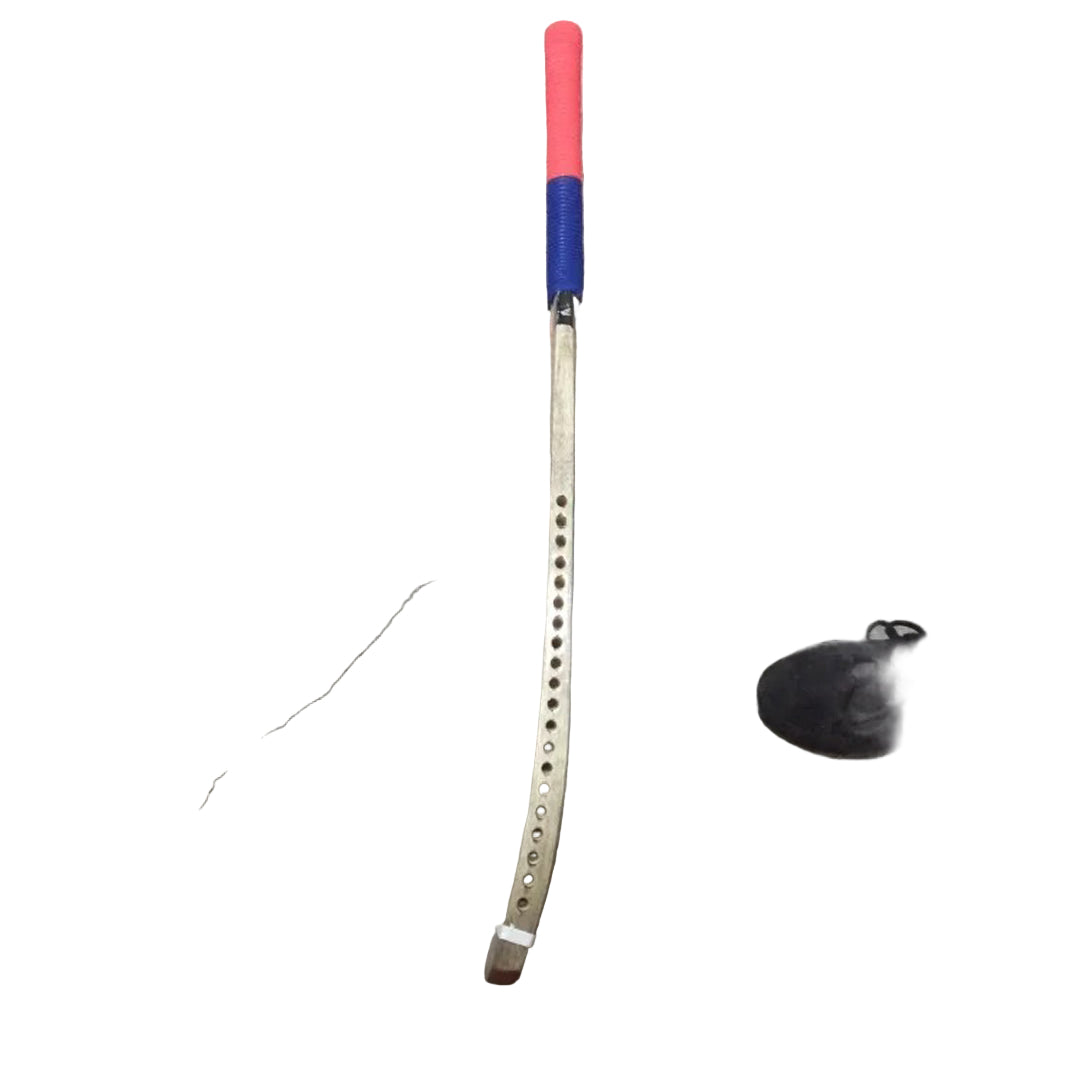 Premium Full Cane Handle Tape Ball Cricket Bat – High Grip & Durable Design