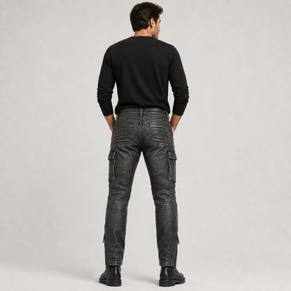 grey-distressed-leather-motorcycle-cargo-pants-back-view.jpg