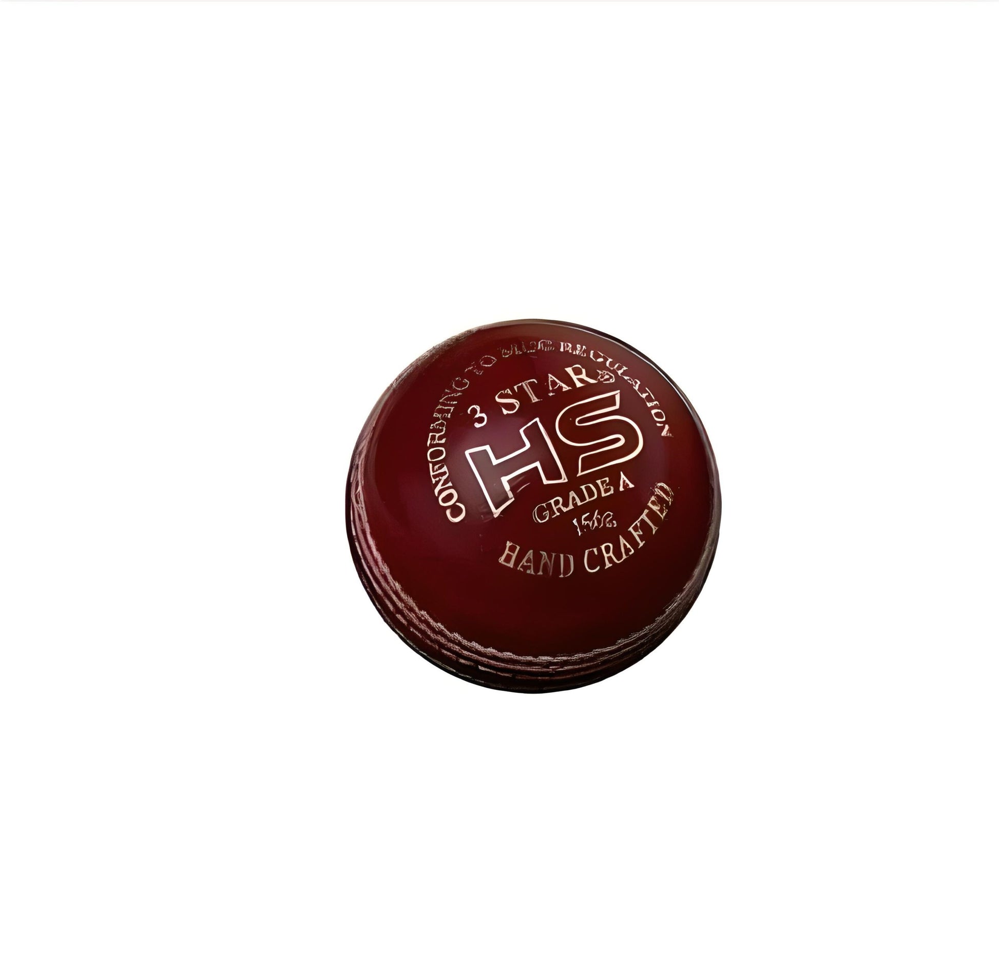 HS 3 Star Hard Cricket Ball Box – Pack of 6 Premium Hard Balls