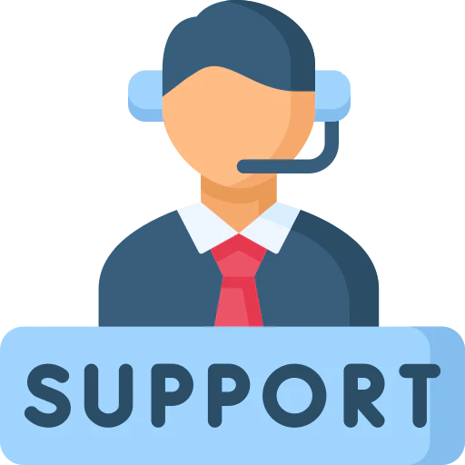 Customer support icon – ShopBasix assistance and help desk