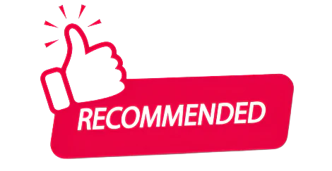 Recommended badge with thumbs-up icon – ShopBasix quality endorsement