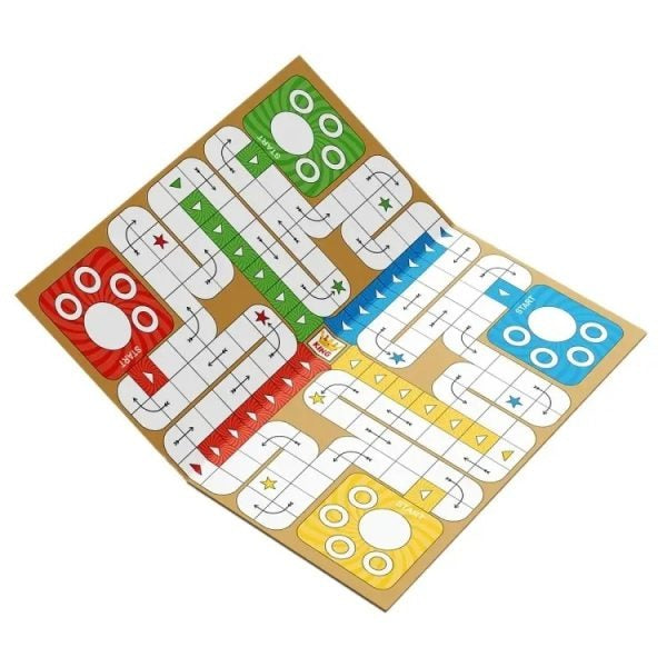 Premium Wooden Ludo Board Game – M2 Edition for Family Play
