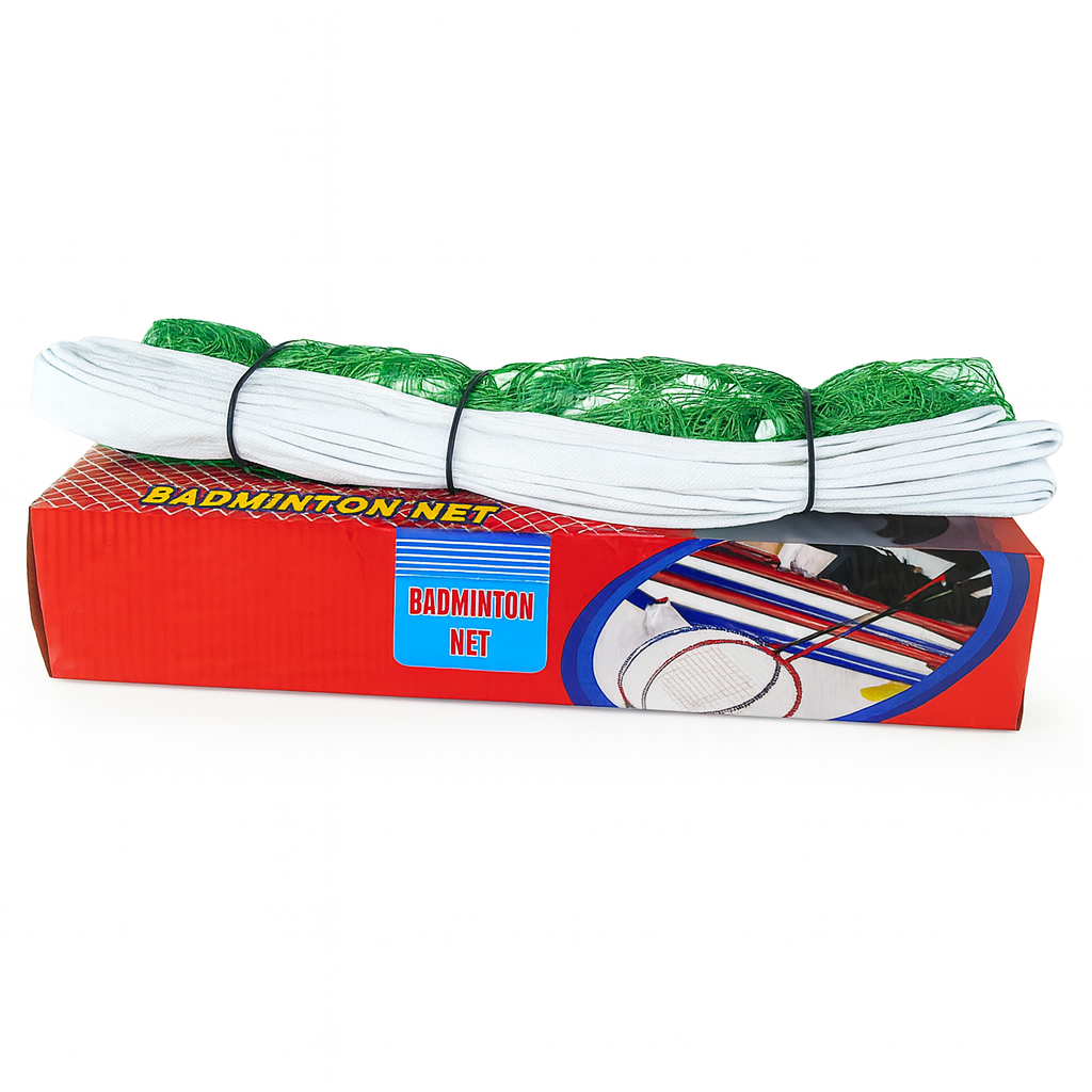 Pack of 9 Badminton Equipment Set – Stainless Steel Rackets, Nylon Shuttlecocks & Net