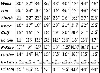 Men’s Genuine Cowhide Leather Biker Cargo Pants