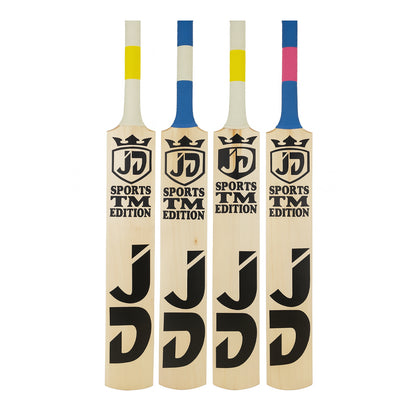 Premium Wood Tape Ball Cricket Bat Set – Half Cane Handle (4 Bats)